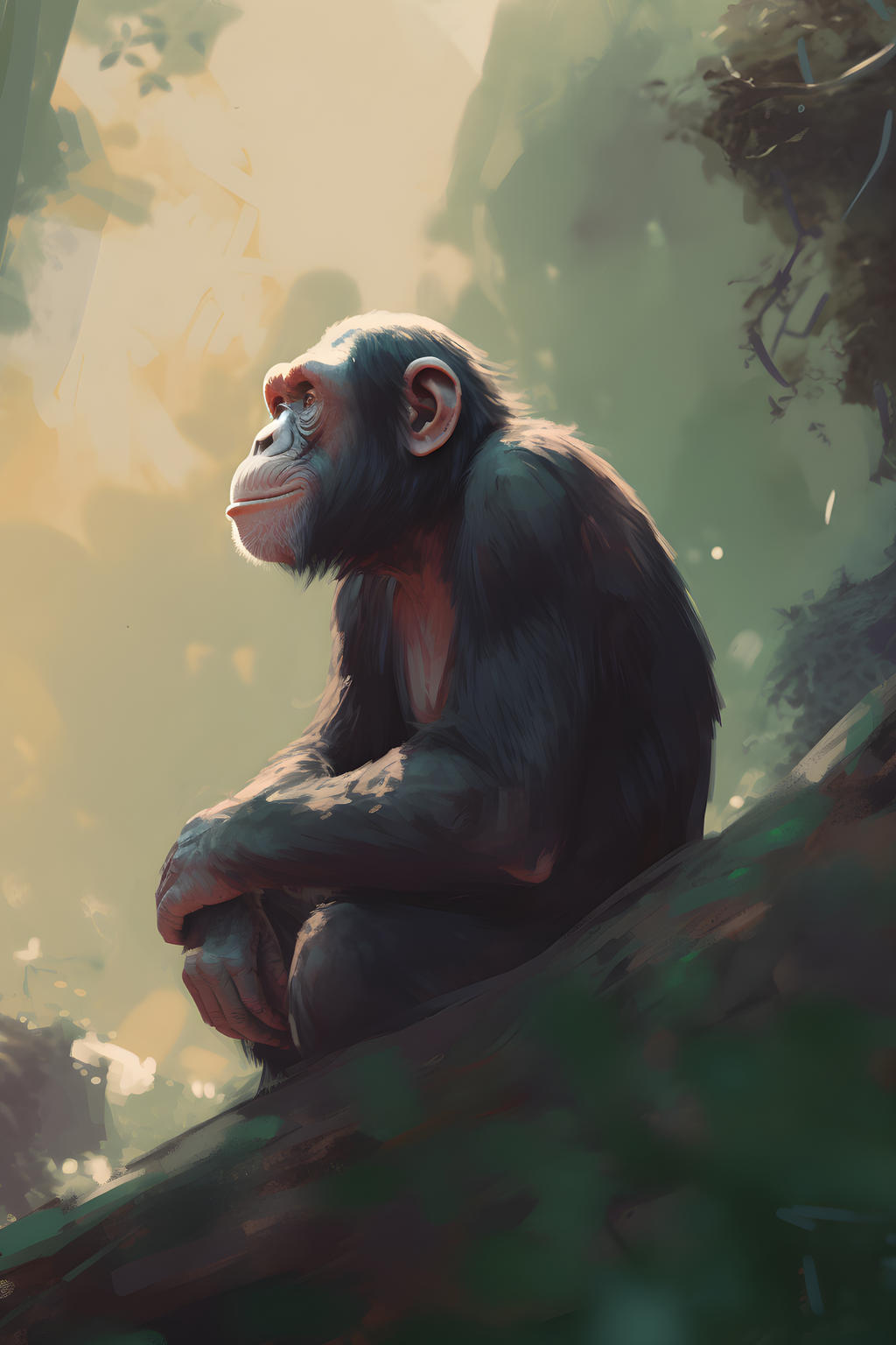 Deviantart Chimp Chimpanzee - World of Wild Wonders by WoWWonders on DeviantArt