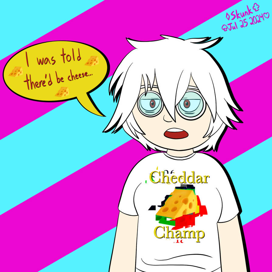 Captain Cheddar Cheddar Champ by SkunkStarlight on DeviantArt