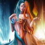 Fire and Ice Goddess