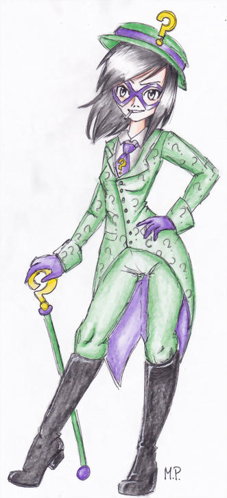 Gender Bender Riddler The Riddler (Genderbend) by MikuParanormal on DeviantArt