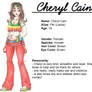 :TfP OC: Cheryl Cain