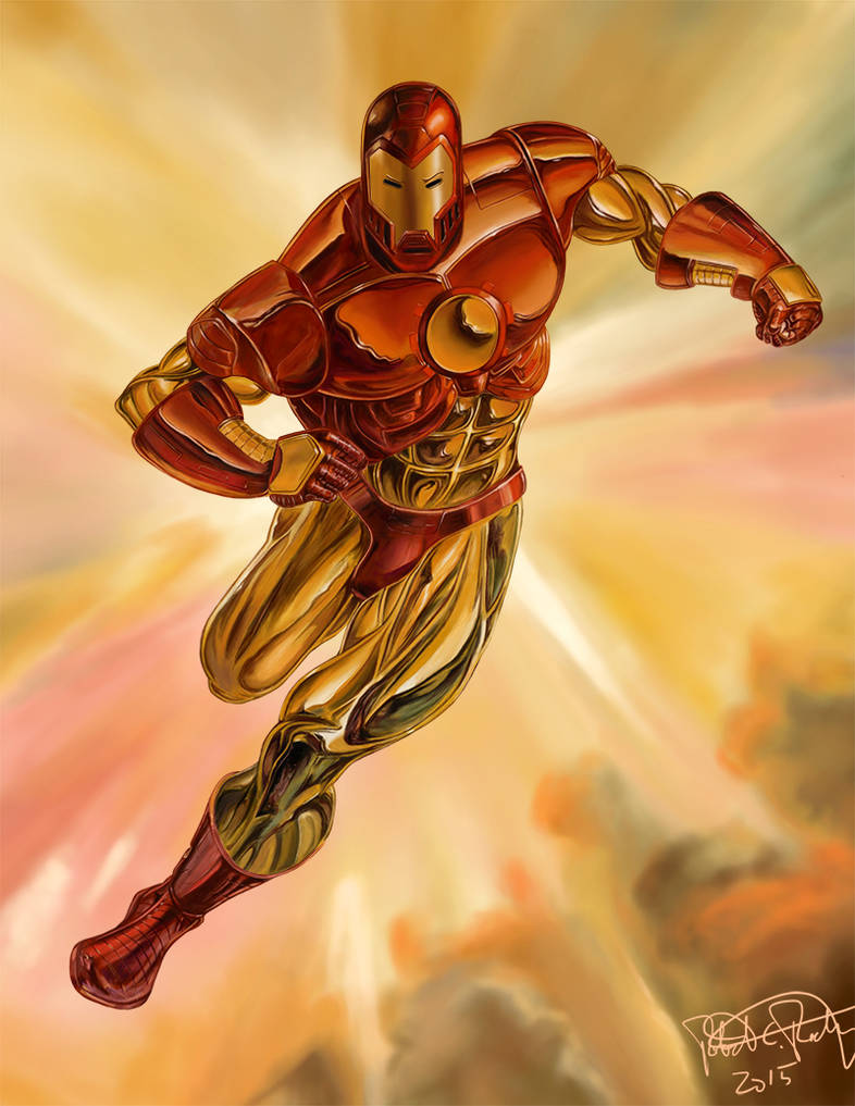 Iron Man (Julie Bell Study)