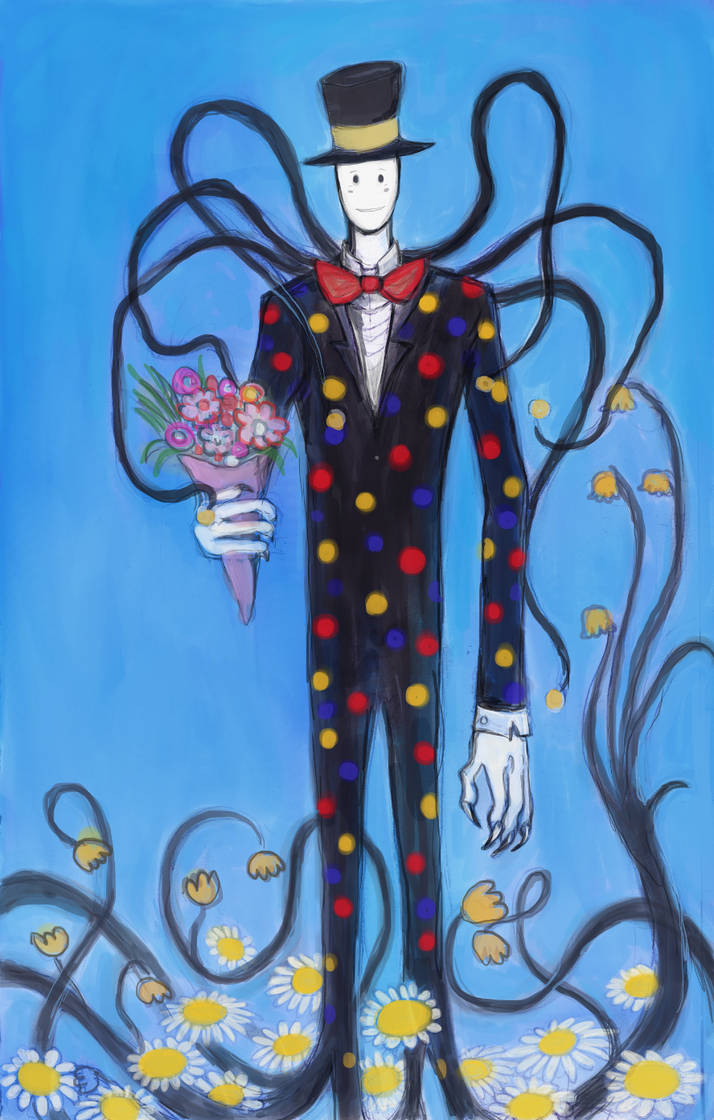 Splendoran Splendorman brings a Bouquet by LinmirianJoyrex on DeviantArt