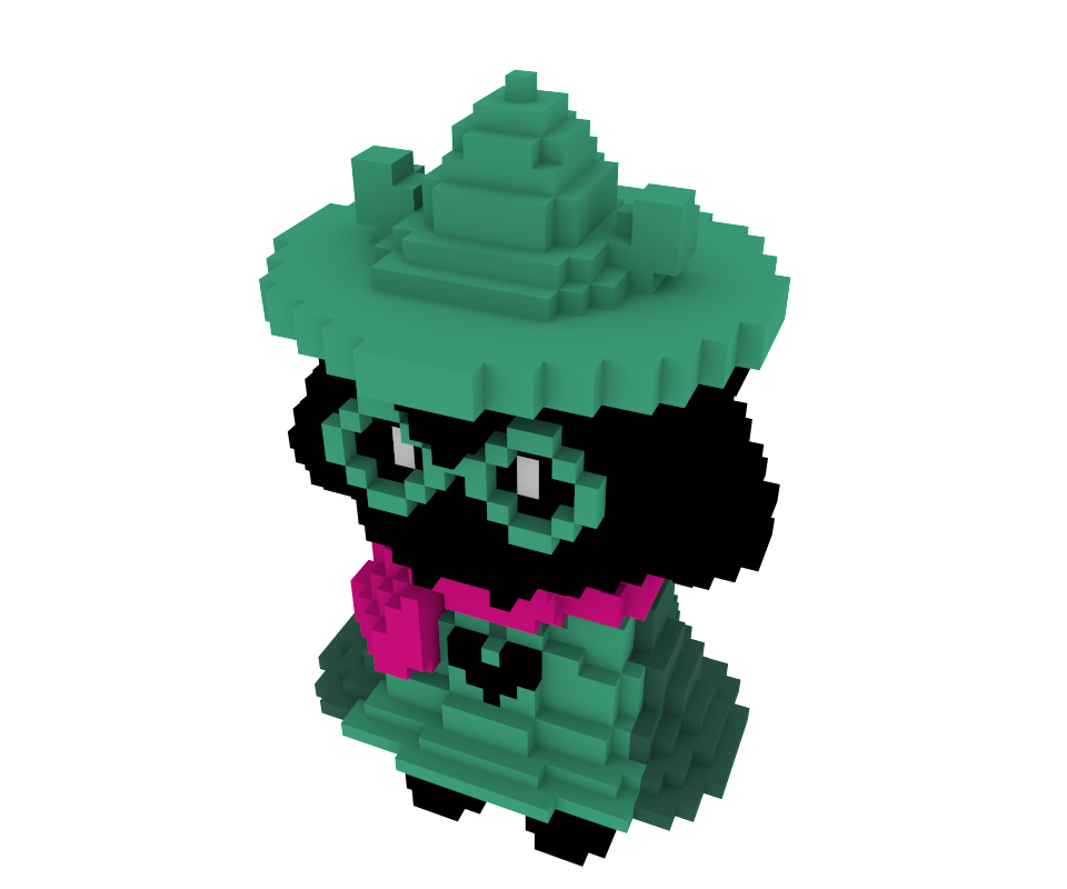 Mecha Ralsei Voxel Ralsei by MrUn50 on DeviantArt