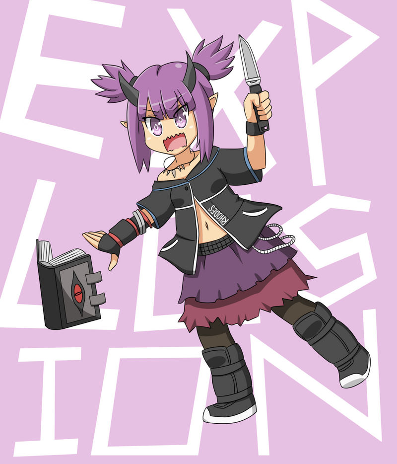 Explosion Girl Lava by LunarisFuryAileron on DeviantArt
