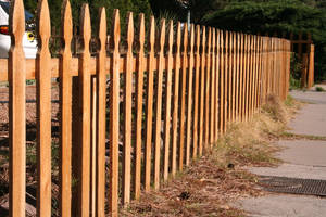 Brown Picket Fence