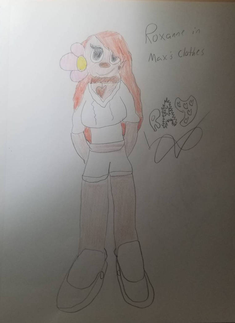 Roxanne (Max's clothes) by shyweirdfetishone on DeviantArt