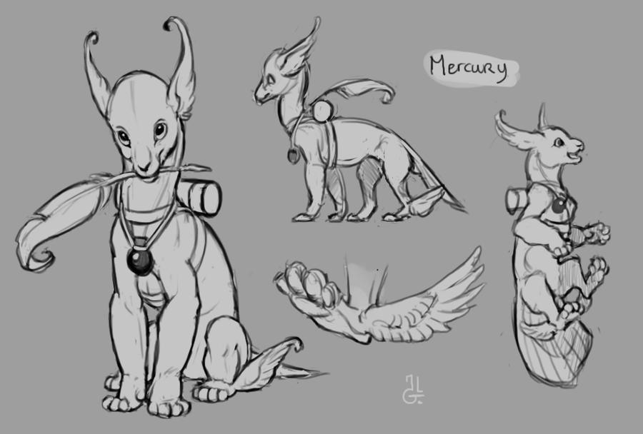 Mercury Rising Deviantart Mercury - Concept by CaraidArt on DeviantArt