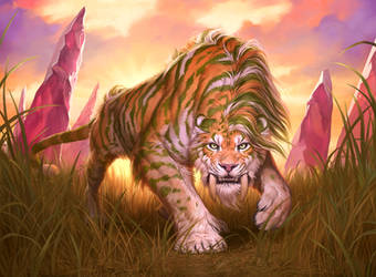 MtG: Savai Sabertooth