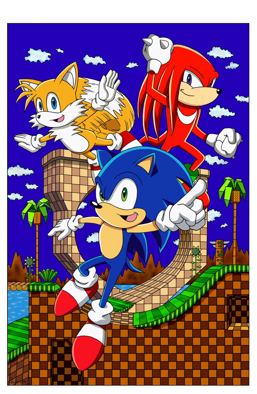 The Classic Sonic The Hedgehog years from Sonic The Hedgehog (1991) to Sonic  Mania (2017).