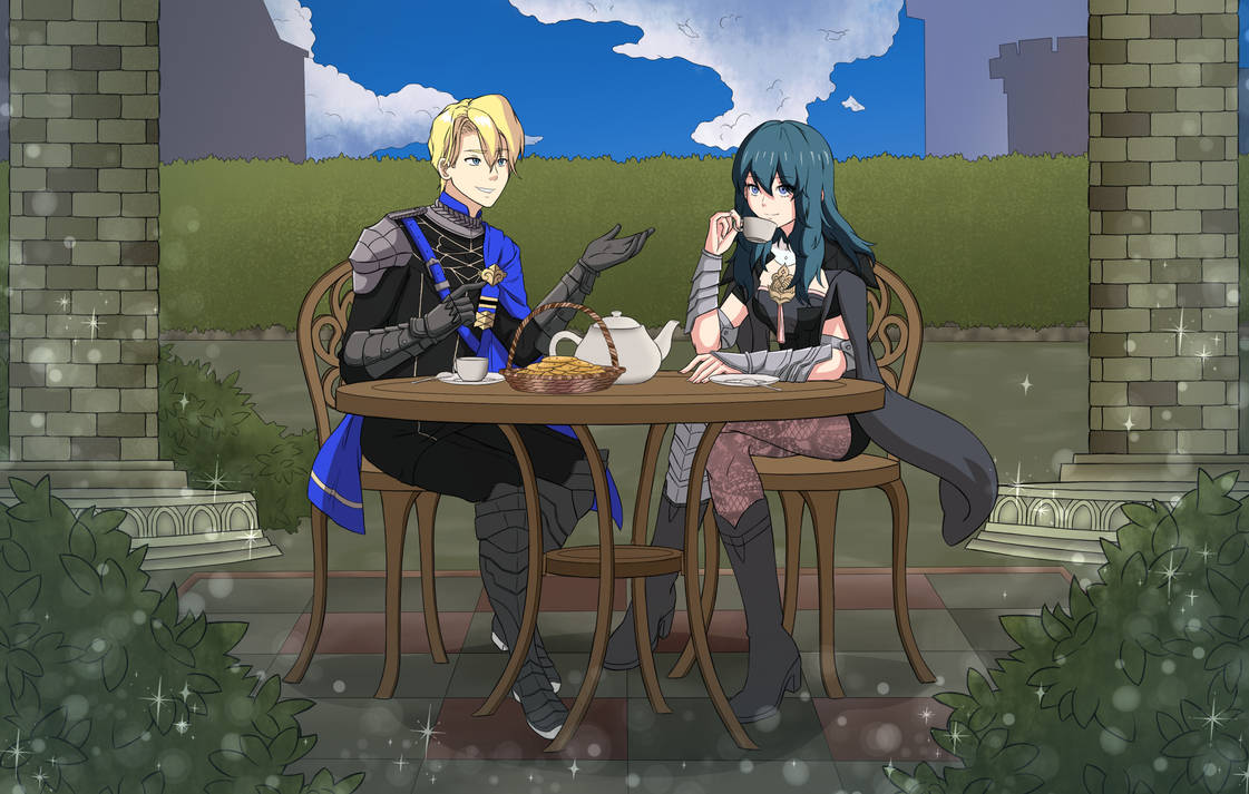 Tea Time with Dimitri - Color Commission by The-Sakura-Samurai on ...