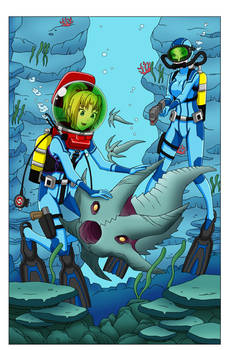 Samus's Underwater Lesson - Alt Colors