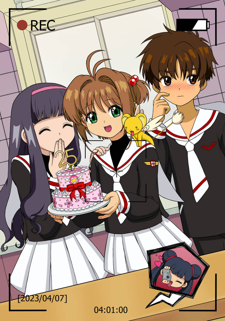 Card Raptor Happy 25th Anniversary Cardcaptor Sakura by The-Sakura-Samurai on ...