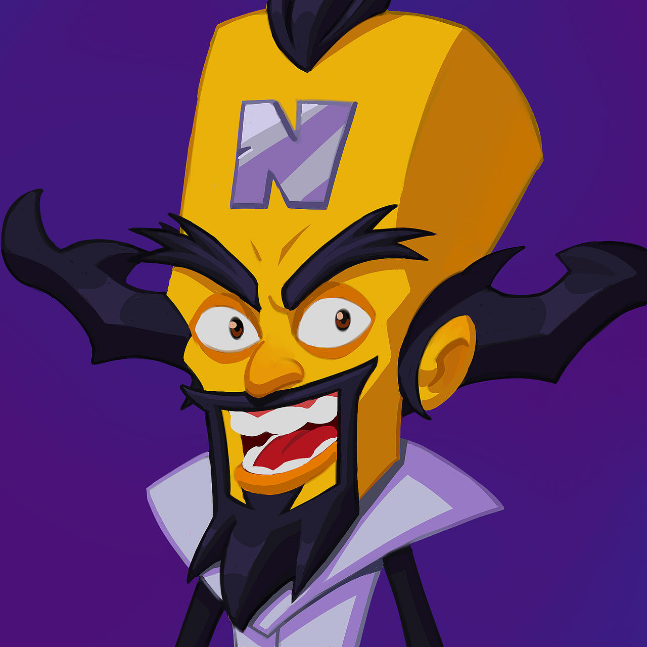 Neo Cortex Humans fanart of dr neo cortex by isamirandaart on DeviantArt