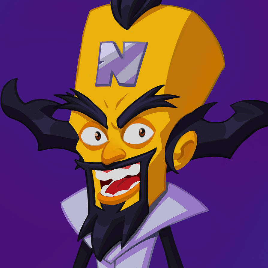 Prof Neo Cortex fanart of dr neo cortex by isamirandaart on DeviantArt