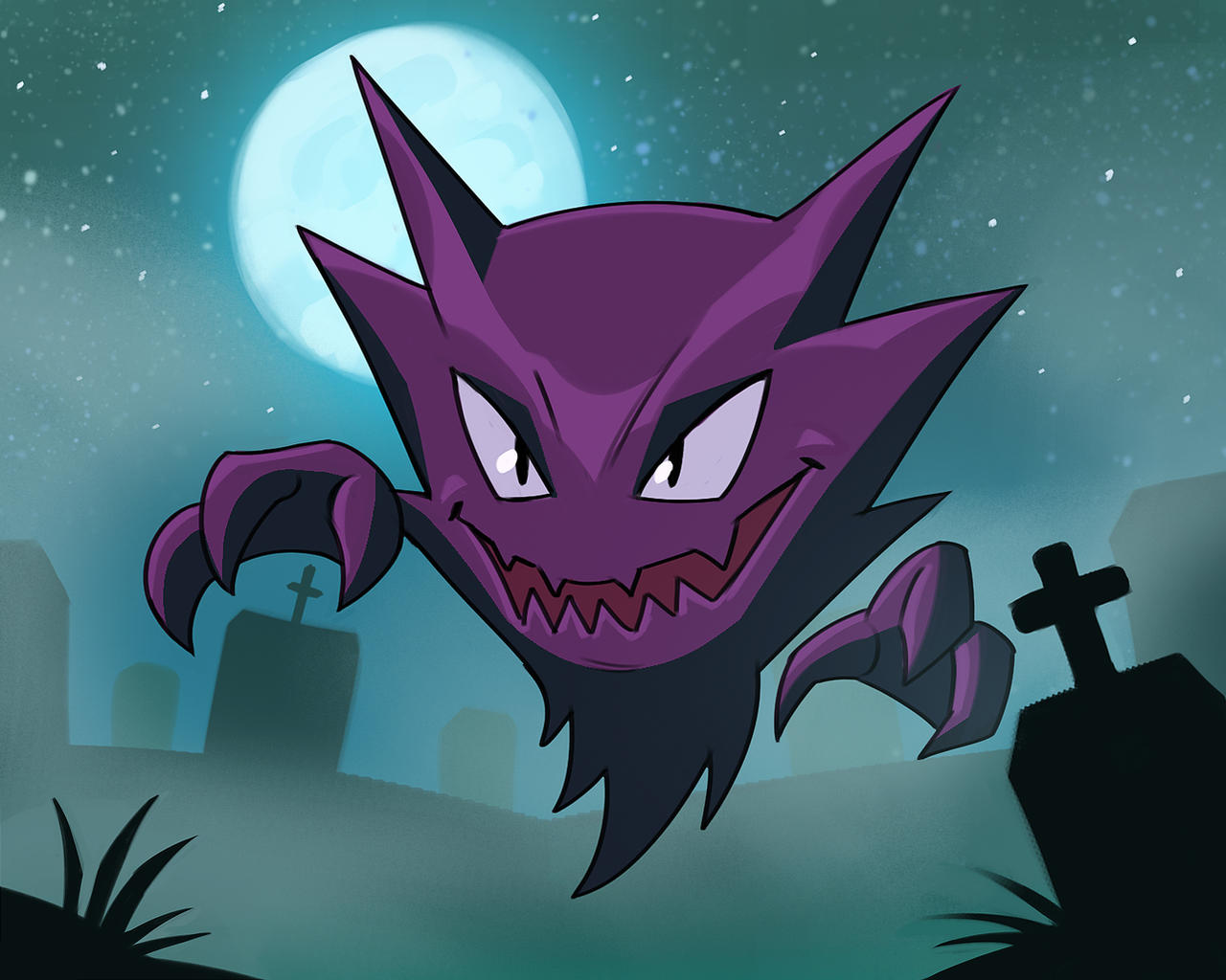Haunter Fanart By Isamirandaart On DeviantArt haunter-fanart-by-isamirandaart-on-deviantart