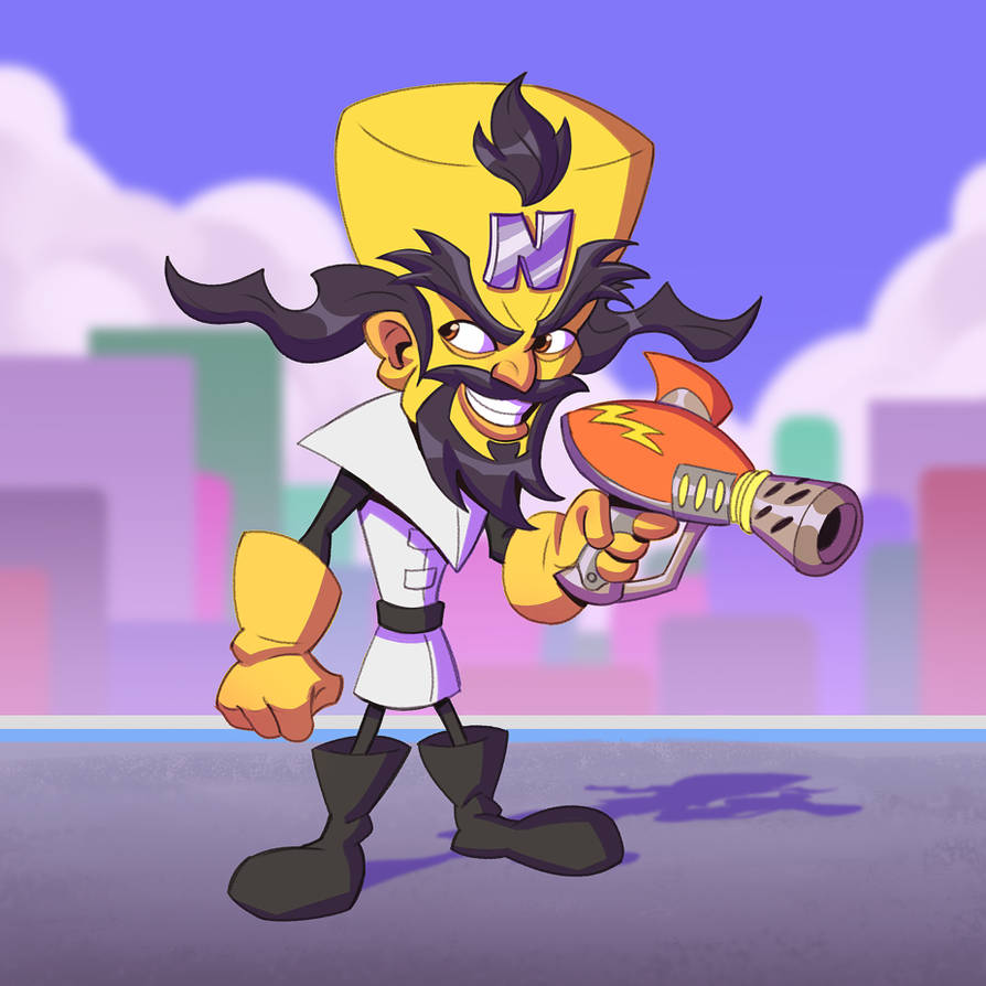 Dr. neo cortex by isamirandaart on DeviantArt