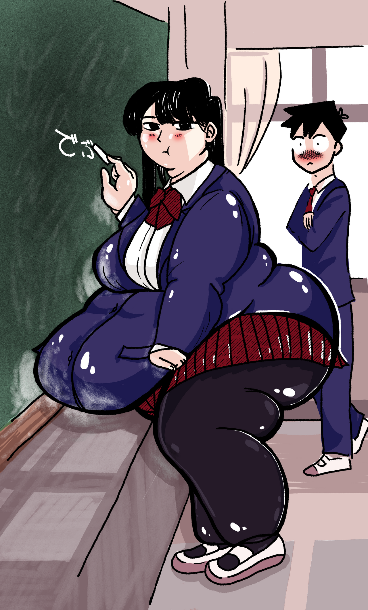 Comki Body Komi Got Big by woodlandboi on DeviantArt