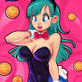 Bulma bunny costume