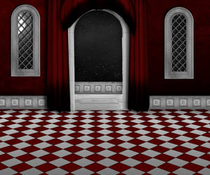 Premade gothic style room by aila-art