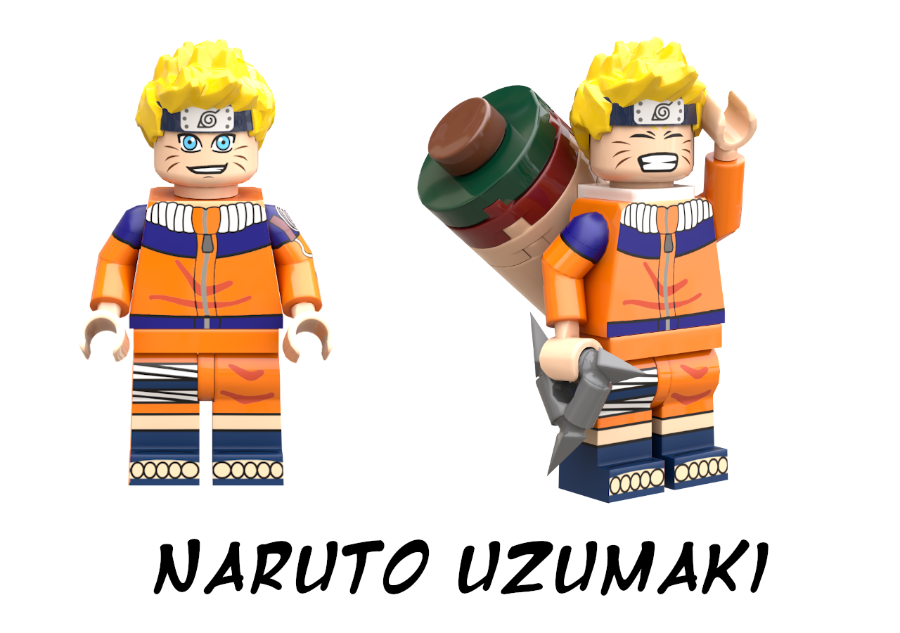 Lego Naruto - Ichiraku Ramen Shop - Naruto Uzumaki by DadiTwins on