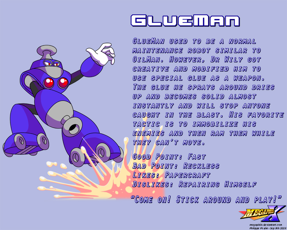 GlueMan Data Card