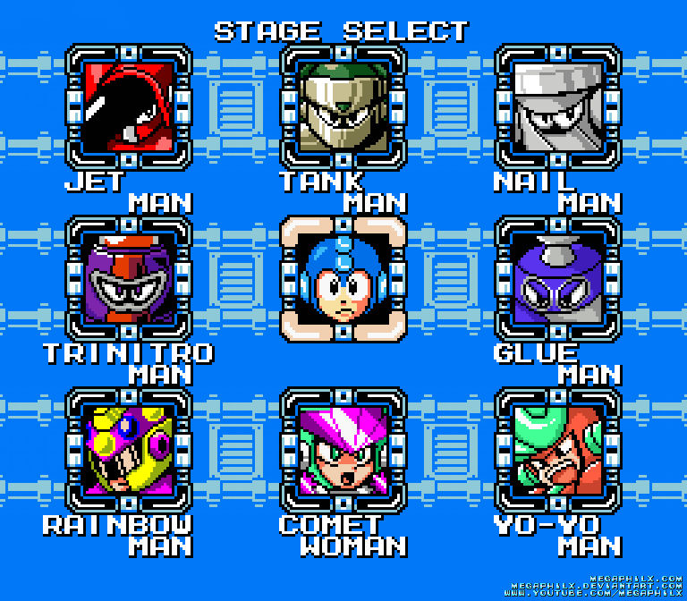 Screenshot June 2012 - Stage Select Screen by MegaPhilX on DeviantArt