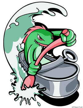 La Boite a Sardines (Dragon Boat Team Logo)