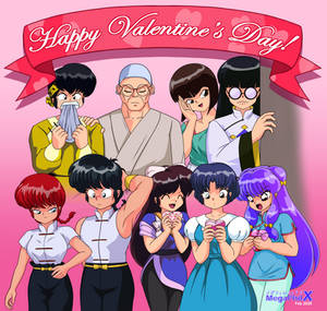 The Ranma Gang on Valentine's Day [Voiced]