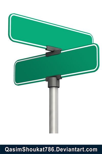 Free Custom Corner Street Sign Template by QasimShoukat786 on DeviantArt