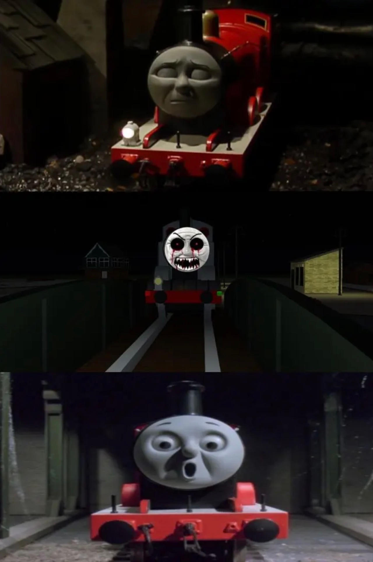 James had a Nightmare of Timothy.EXE by SethTrainfan2026 on DeviantArt