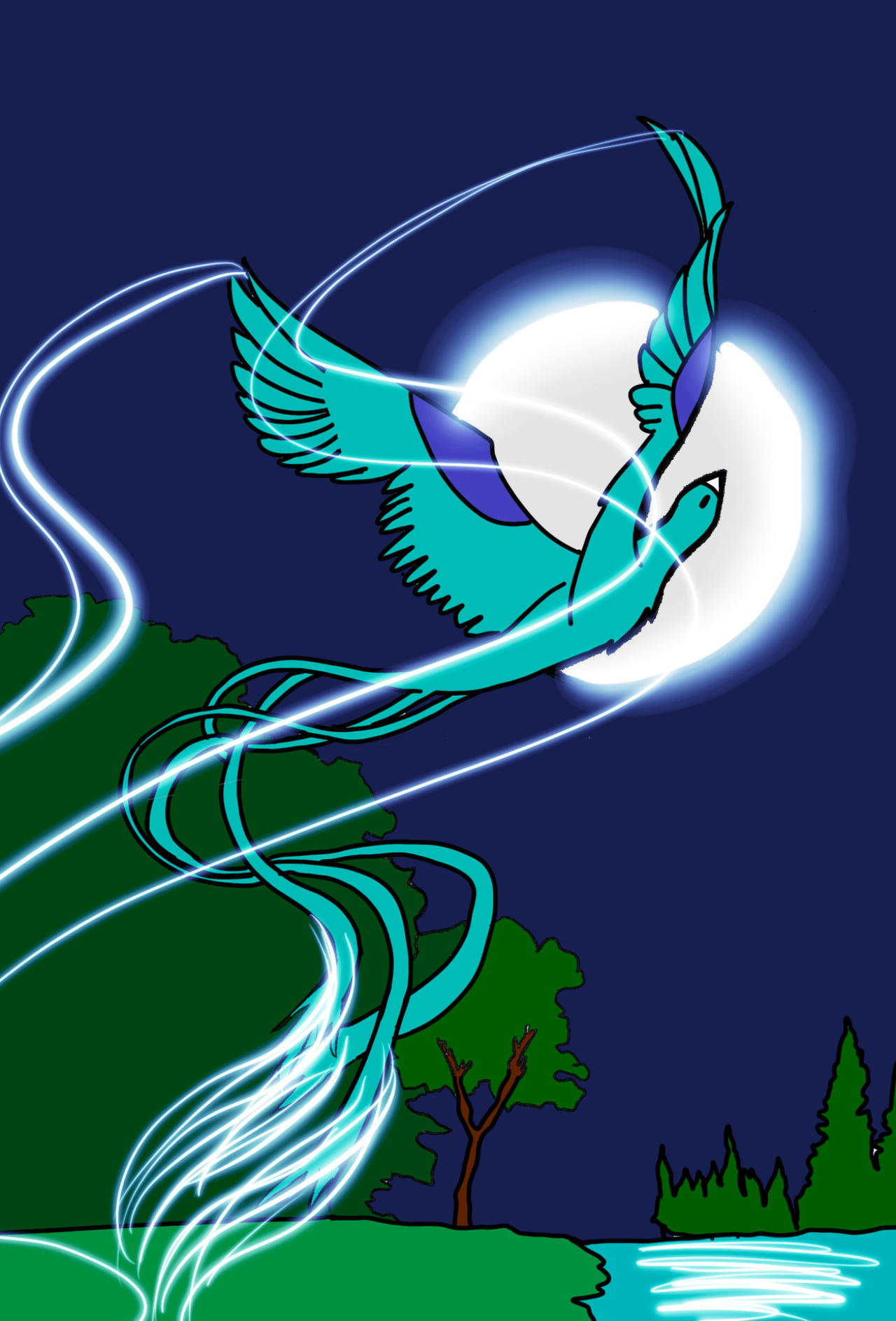 Moonbird by lumadraws1313 on DeviantArt