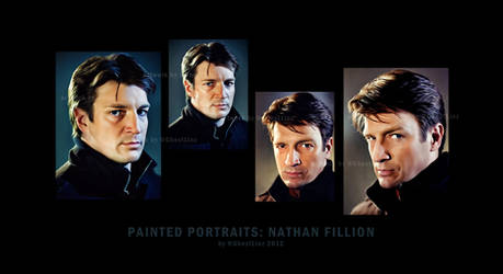 Painted Portraits: Nathan Fillion