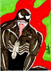Venom sketch card