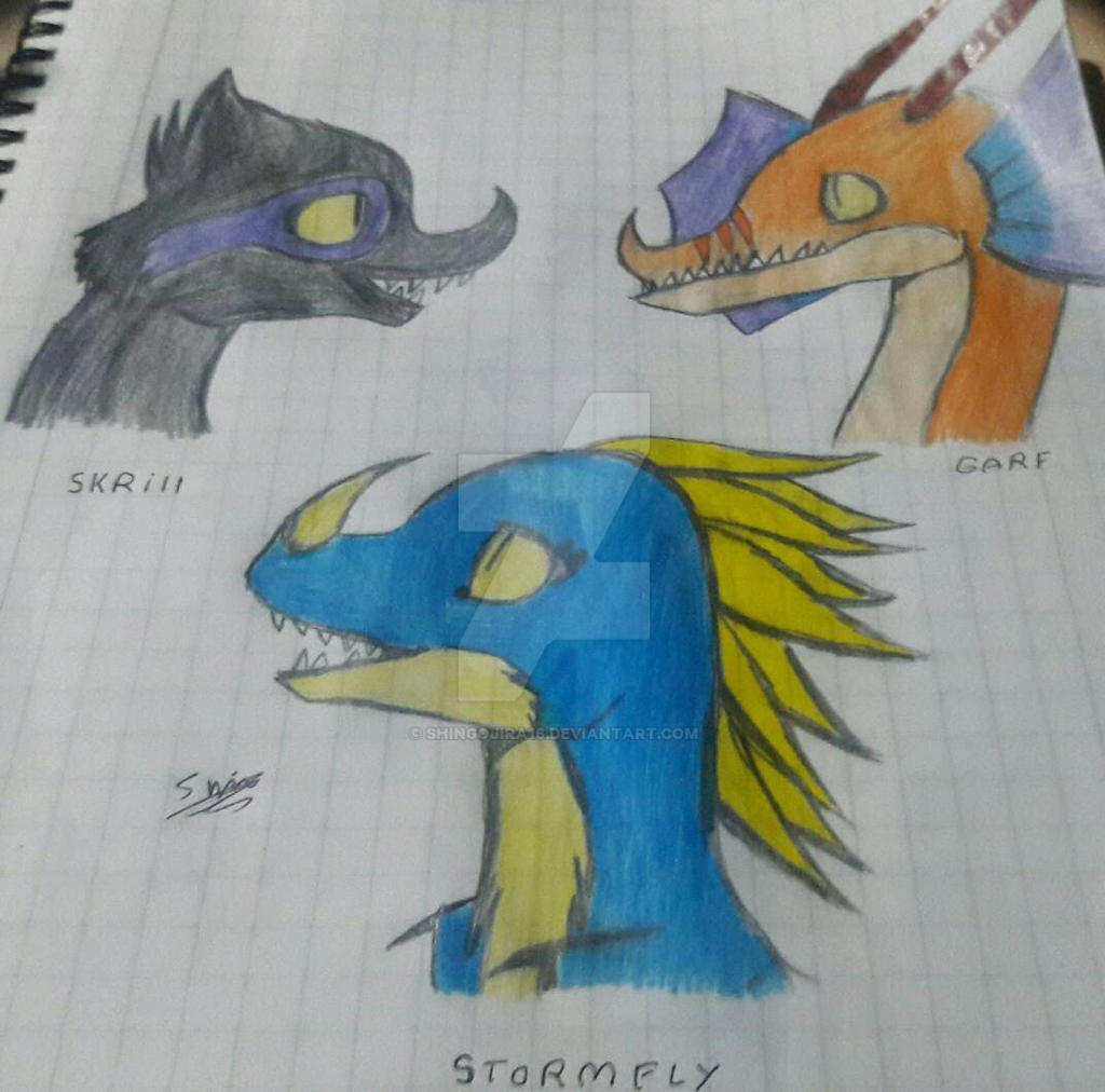Stormfly Deviantart The love Triangle of Stormfly by ShinGojira16 on DeviantArt