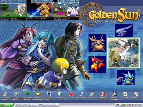 Golden Sun Screenie