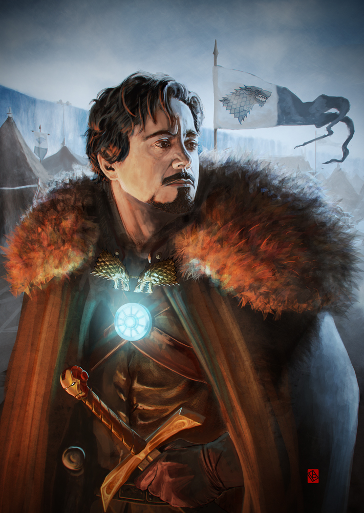 Lord Tony Stark of Winterfell by Khasis Lieb