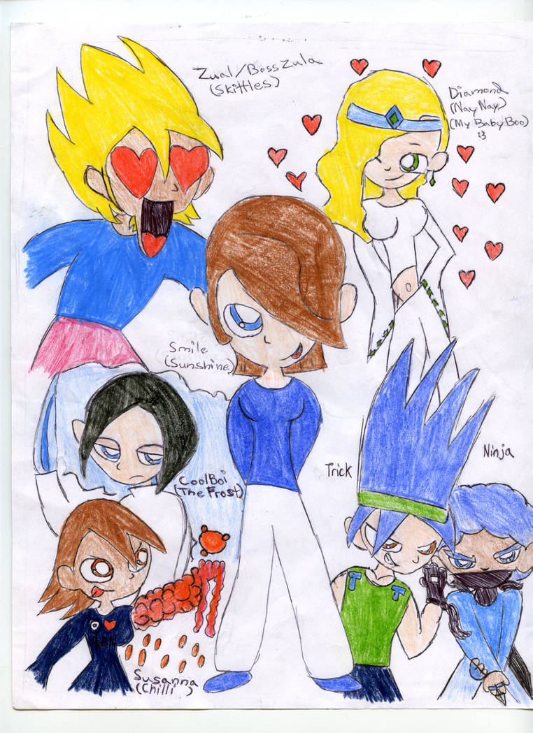 Smile and Friends by BossZula on DeviantArt