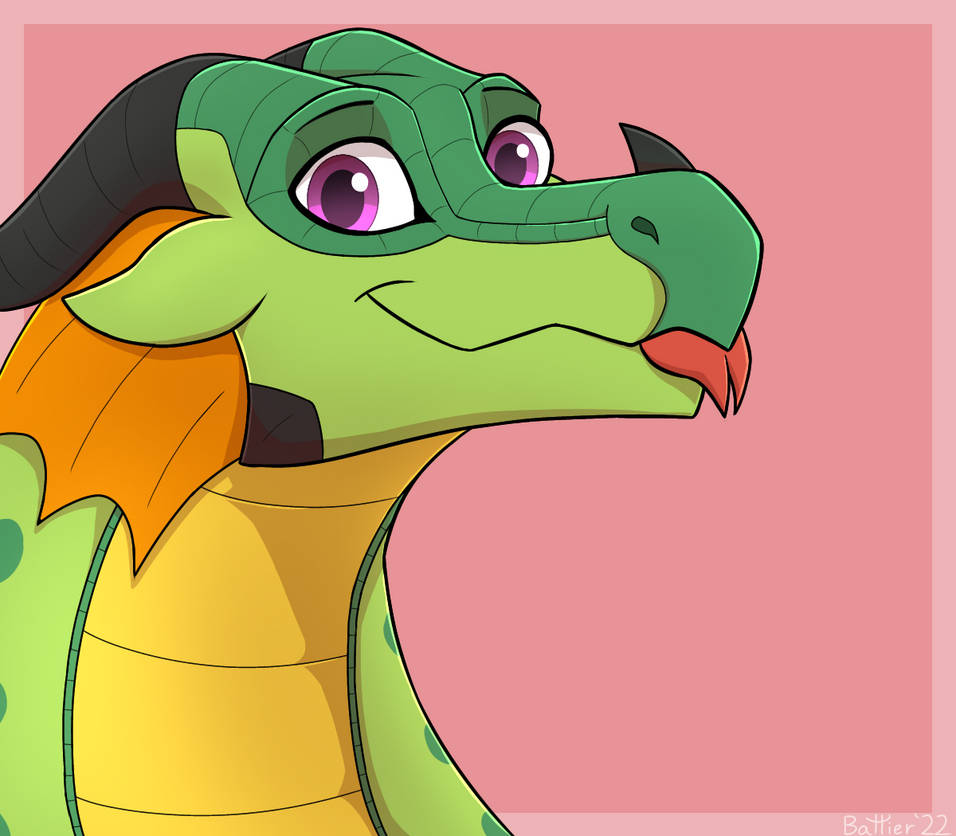 Python Headshot by BattierFuego on DeviantArt