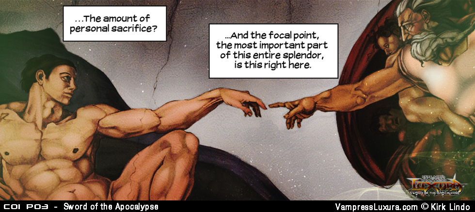 Sword of the Apocalypse Chapter 1 Panel 3