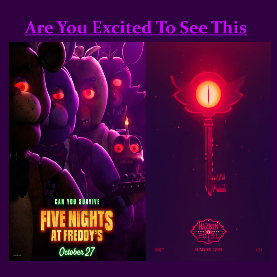 Freddy And His Friends Ready to See FNAF Movie by JosephPlus2001
