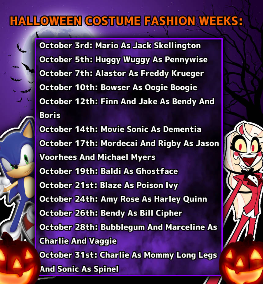 Halloween Costume Fashion Weeks Teaser Picture by JosephPlus2001 on ...