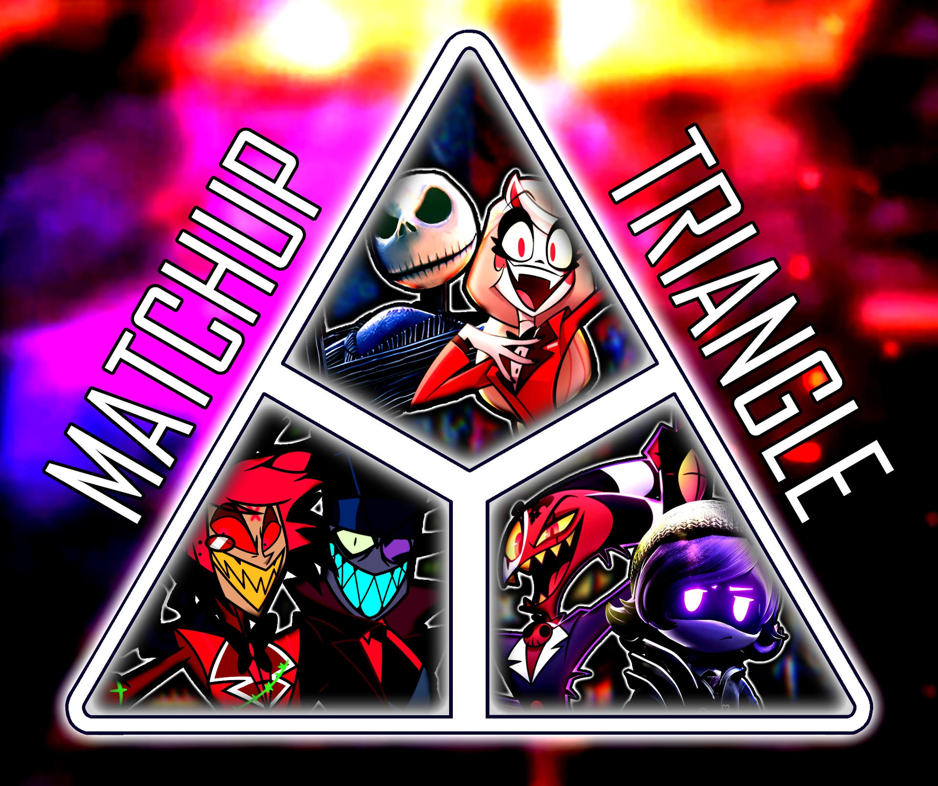 My Own Death Battle Matchups Triangle (Helluverse) by JosephPlus2001 on ...
