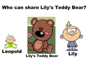 Sharing Lily's Teddy Bear