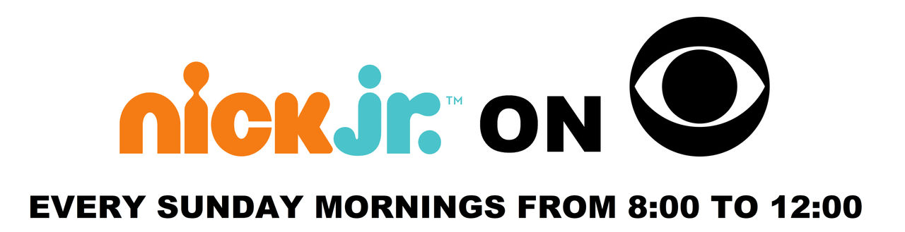 Nick Jr. on CBS Logo by brianramos97 on DeviantArt