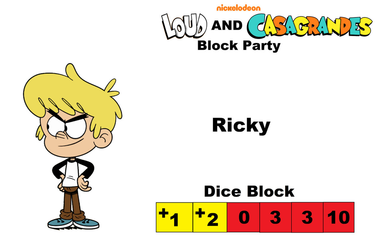 Loud and Casagrandes Block Party Ricky by brianramos97 on DeviantArt