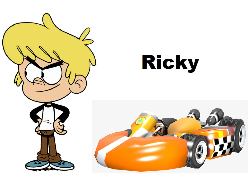 The Loud House Kart - Ricky by brianramos97 on DeviantArt