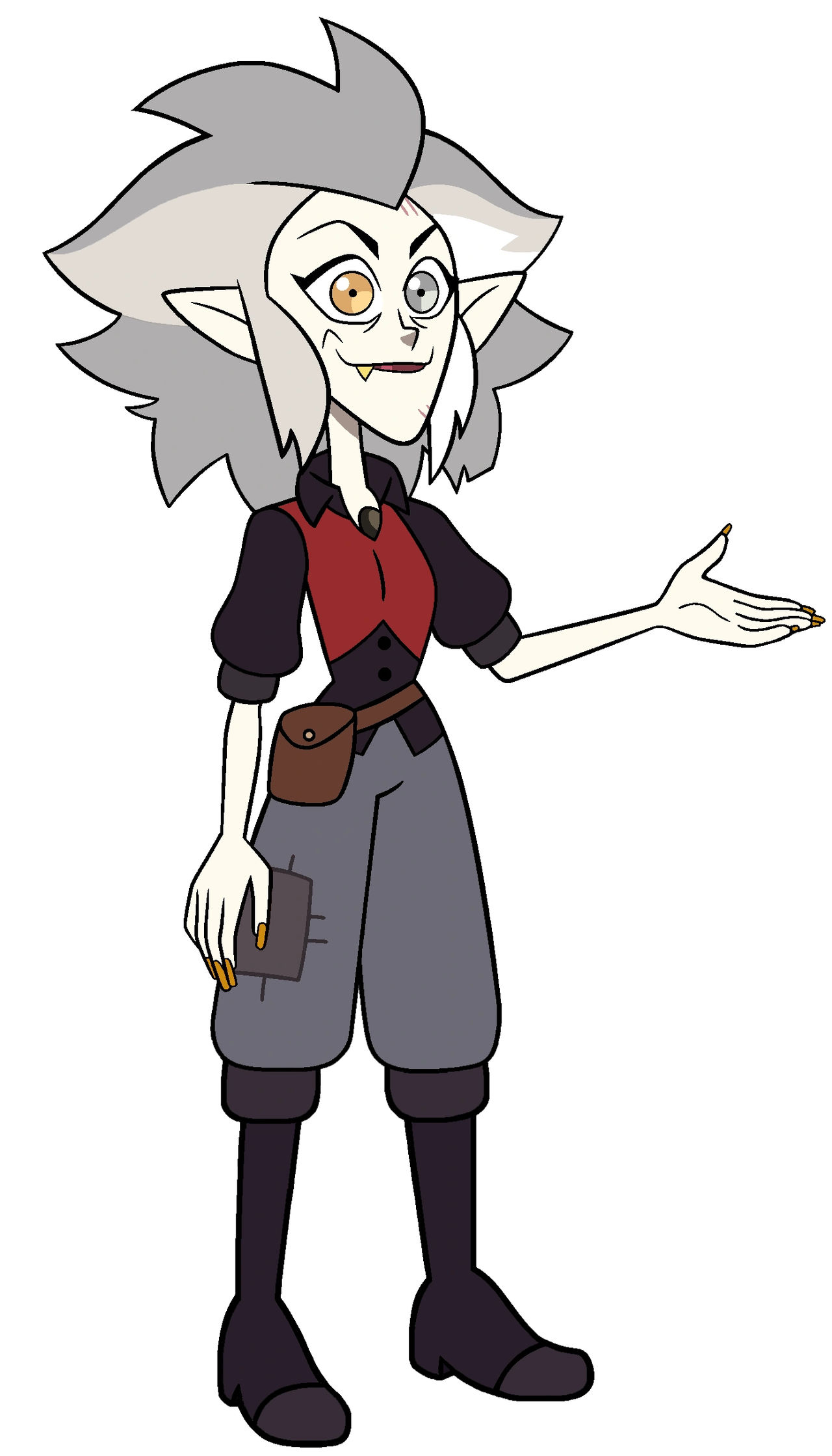 Eda Clawthorne with both arms (Season 3) by brianramos97 on DeviantArt