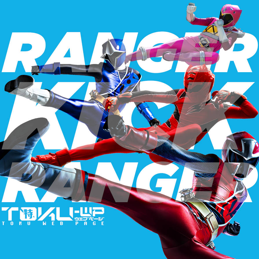 Blue Ranger Kick Ranger Kick Ranger! by TokuWebPage on DeviantArt