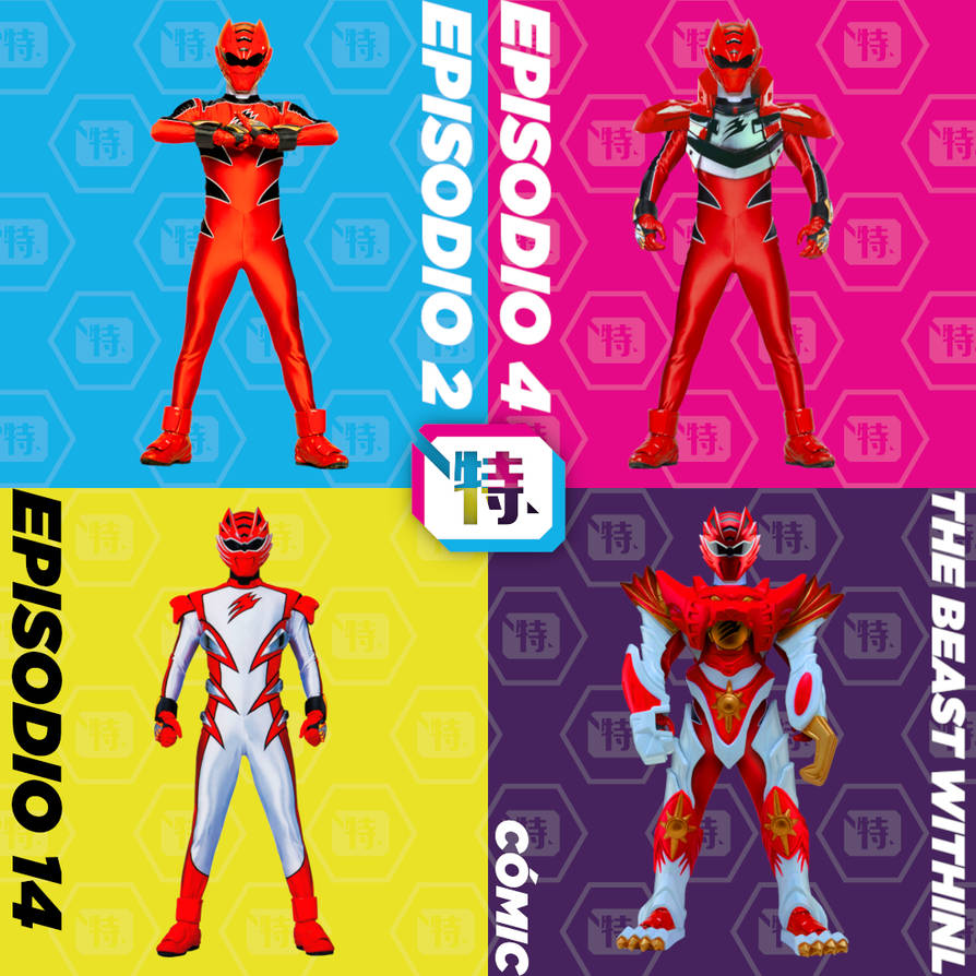 Casey / Jungle Fury Red Ranger by TokuWebPage on DeviantArt